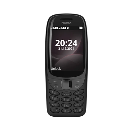 Nokia 6310 (2024) mobiltelefon Dual SIM fekete