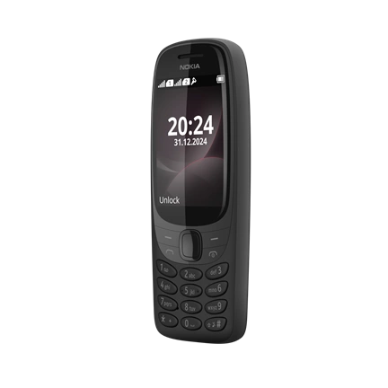Nokia 6310 (2024) mobiltelefon Dual SIM fekete