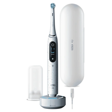 Oral-B iO10 Stardust White elektromos fogkefe