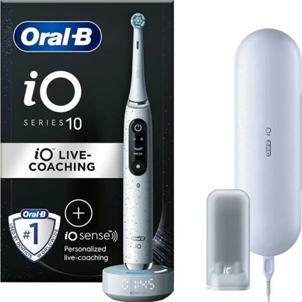 Oral-B iO10 Stardust White elektromos fogkefe