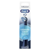 Oral-B iO fogkefefej Ultimate Clean fekete 4 db