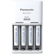 PANASONIC Eneloop Basic töltő + 4db 800mAh AAA elem