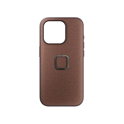 PEAK DESIGN Mobile Everyday Fabric Case iPhone 15 Pro Max V2 Vörös