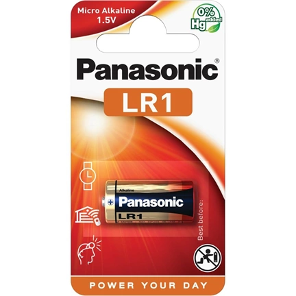 Panasonic LR1 (N/E90) 1,5V-os elem 1db