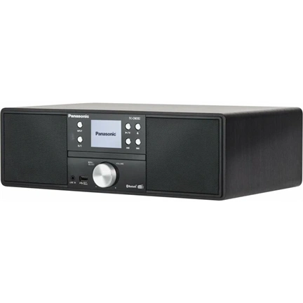 Panasonic SC-DM202 kompakt sztereó hangrendszer, benne CD-játszó, DAB+ / FM rádió és Bluetooth