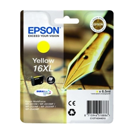 Patron Epson T1634 XL Yellow 6,5ml