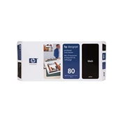 Patron HP No80 nyomtatófej és tisztító Black (C4820A)