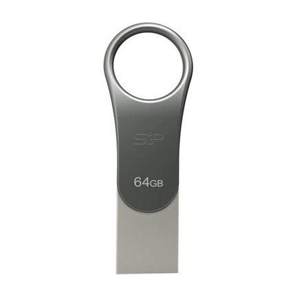 Pendrive 64GB Silicon Power C80 szürke USB3.0
