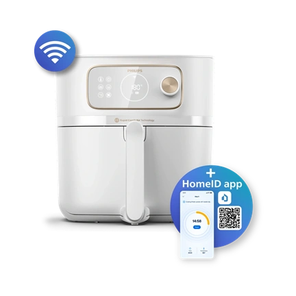 Philips Airfryer 7000 Combi XXL HD9876/25 forrólevegős sütő