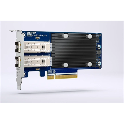 QNAP QXG-10G2SF-X710 NAS bővítőkártya, 2x 10GbE SFP+ PCIe