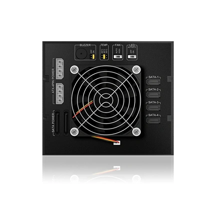 RAIDSONIC IB-564SSK Icy Box 4x8,9cm Sata in 3x5,25"