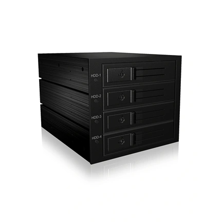 RAIDSONIC IB-564SSK Icy Box 4x8,9cm Sata in 3x5,25"