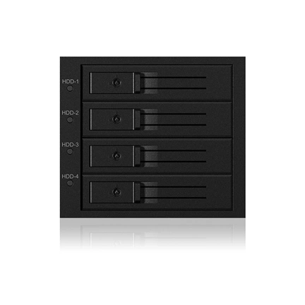RAIDSONIC IB-564SSK Icy Box 4x8,9cm Sata in 3x5,25"