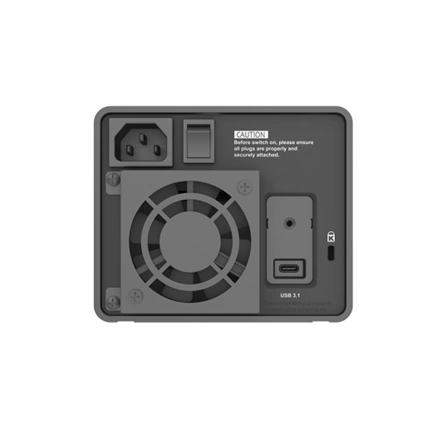 RAIDSONIC RAIDON GR3680-BA31 RAID subsystem for 2x 2.5" or 2x 3.5" SATA HDD/SSD, RAID 0, 1 Black