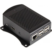 RASPBERRY Pi 3B/3B+ Case Alu Black VESA 75