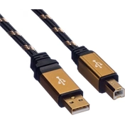 ROLINE Gold USB 2.0 A/B 1,8m
