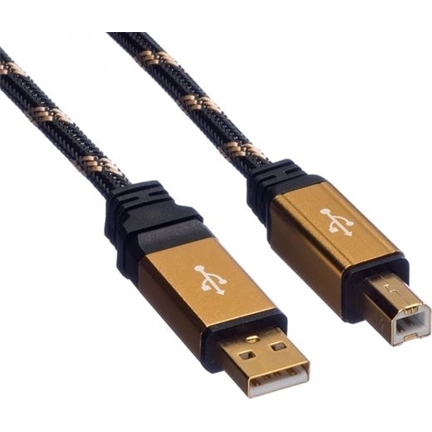 ROLINE Gold USB 2.0 A/B 1,8m
