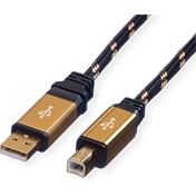 ROLINE Gold USB 2.0 A/B 1,8m