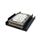 ROLINE HDD Mounting Adapter Type 3.5 for 2x Type 2.5 HDDs, black, black