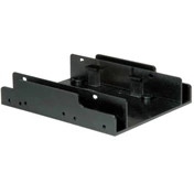 ROLINE HDD Mounting Adapter Type 3.5 for 2x Type 2.5 HDDs, black, black