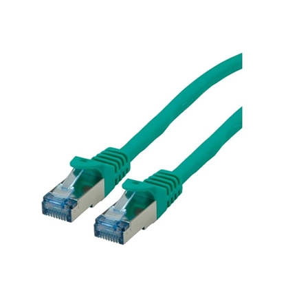 ROLINE S/FTP PATCH kábel CAT6A LSOH 3m zöld