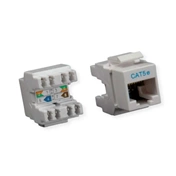 Roline Keystone aljzat, Cat.5e (Class D) RJ-45, UTP, világosszürke