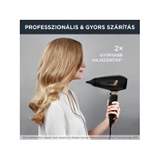 Rowenta CV8840F0 Pro Expert AC hajszárító 3 tartozékkal fekete-réz 2200W