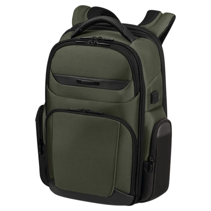 SAMSONITE Pro-DLX 6 Backpack 3vol Exp 15.6" Green