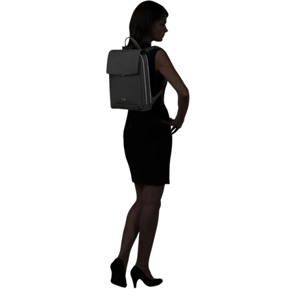 SAMSONITE Zalia 3.0 Hátizsák lehajtható füllel 14.1" Black