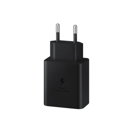 SAMSUNG 45W-os hálózati adapter + USB-C/C 1,8m 5A kábel - fekete