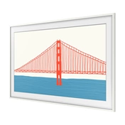 Samsung 85" The Frame (LS03A/LS03B/LS03D) keret – modern fehér Samsung 85" The Frame (LS03A/LS03B/LS03D) keret – modern fehér