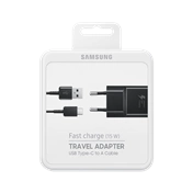 SAMSUNG EP-TA20EBECGWW Fast Charge Type-C 2A Fekete hálózati töltő