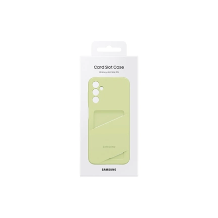 SAMSUNG Galaxy A14 5G kártyatartós tok - lime SAMSUNG Galaxy A14 5G kártyatartós tok - lime