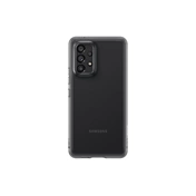 SAMSUNG Galaxy A53 5G Puha átlátszó tok - fekete