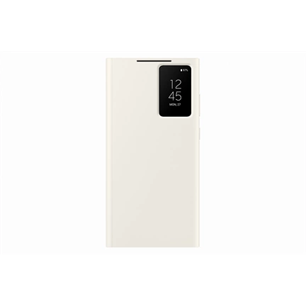 SAMSUNG Galaxy S23 Ultra Smart View Wallet tok - krém