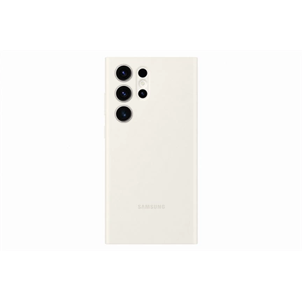 SAMSUNG Galaxy S23 Ultra Smart View Wallet tok - krém