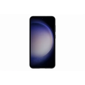 SAMSUNG Galaxy S23+ szilikontok szíjjal - fekete