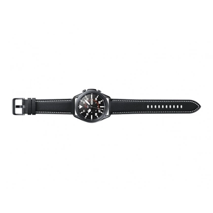 SAMSUNG Galaxy Watch3 eSIM 45mm rozsdamentes acél - misztikus fekete