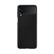 SAMSUNG Galaxy Z Flip3 bőrtok - fekete