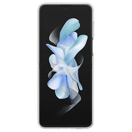 SAMSUNG Galaxy Z Flip4 átlátszó tok gyűrűvel