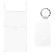 SAMSUNG Galaxy Z Flip4 átlátszó tok gyűrűvel