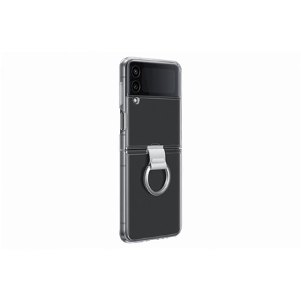 SAMSUNG Galaxy Z Flip4 átlátszó tok gyűrűvel