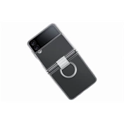 SAMSUNG Galaxy Z Flip4 átlátszó tok gyűrűvel