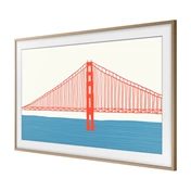 Samsung 50" The Frame (LS03A/LS03B/LS03D) keret – modern tikfa