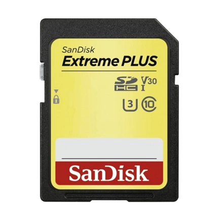 SANDISK Extreme Plus SDXC 190/130MB/s UHS-I U3 V30 256GB