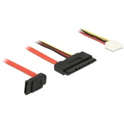 SATA-Kabel Delock SATA III up +4pin -> SATA 22pin 0.30m (84852)