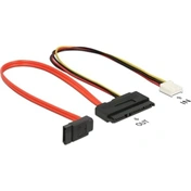 SATA-Kabel Delock SATA III up +4pin -> SATA 22pin 0.30m (84852)