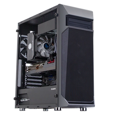 SÉRÜLT CSOMAGOLÁSÚ HÁZ ZALMAN Z1 PLUS Tower Black