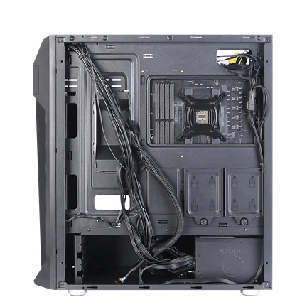 SÉRÜLT CSOMAGOLÁSÚ HÁZ ZALMAN Z1 PLUS Tower Black
