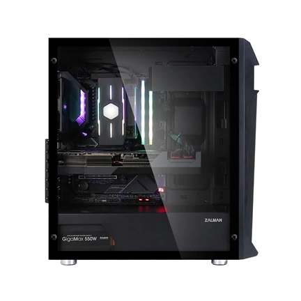 SÉRÜLT CSOMAGOLÁSÚ HÁZ ZALMAN Z1 PLUS Tower Black